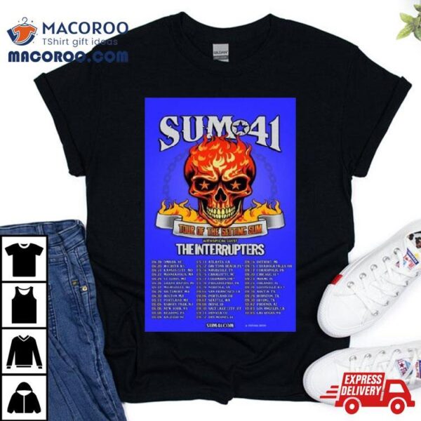 Sum 41 The Final World Tour 2024 T Shirt