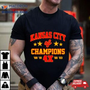 Super Bowl Champions X Kansas City Chiefs Tshirt