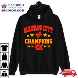 Super Bowl Champions X Kansas City Chiefs Tshirt