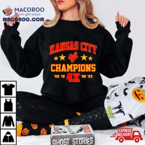 Super Bowl Champions X Kansas City Chiefs Tshirt