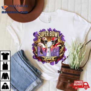 Super Bowl Lviii Trophy San Francisco Ers Kansas City Chiefs Tshirt