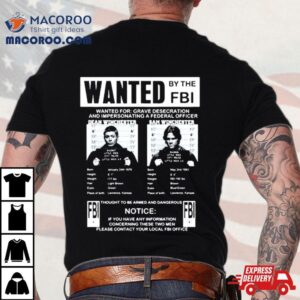 Supernatural Wanted By The Fbi T Shirt 3 Supernatural Wanted By The Fbi Tshirt