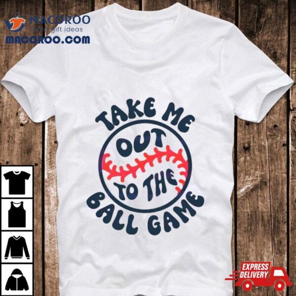 Take Me Out To The Ball Game Basketball Shirt