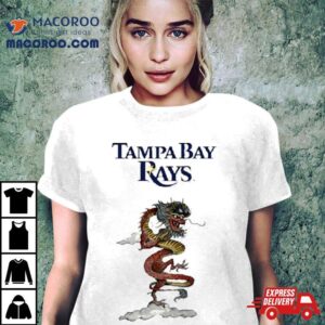 Tampa Bay Rays Tiny Turnip Infant 2024 Year Of The Dragon 3 4 Shirt