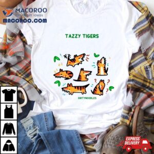 Tazzy Tigers Dirtynoodles Tshirt