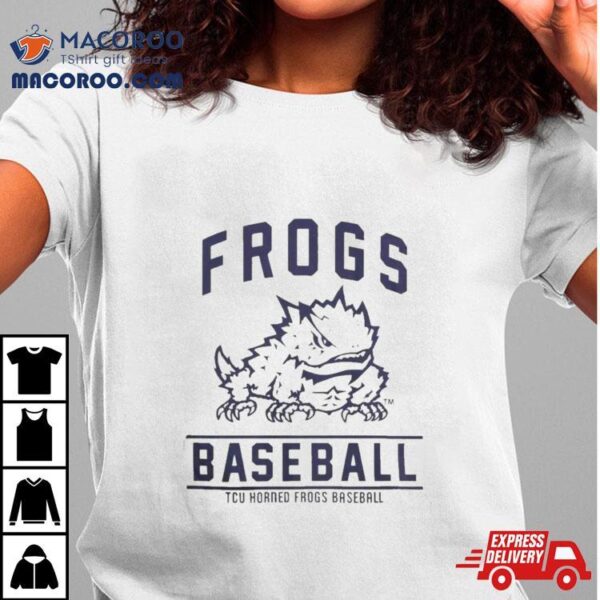 Tcu Baseball Frogs Baseball Sweep #3 Shirt