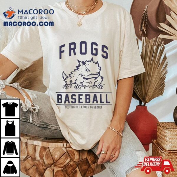 Tcu Baseball Frogs Baseball Sweep #3 Shirt