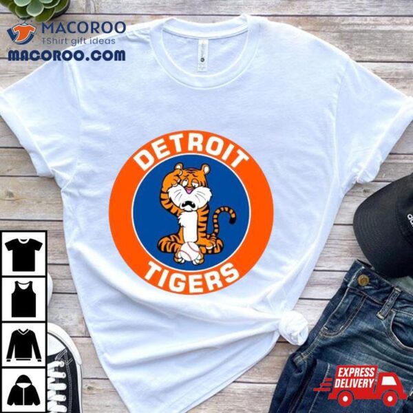 Team Detroit Tigers Baseball Funny Shirt