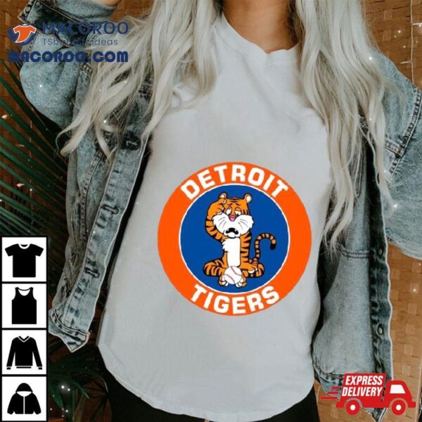 Team Detroit Tigers Baseball Funny Shirt