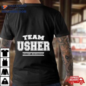 Team Usher Proud Family Surname Last Name Shirt