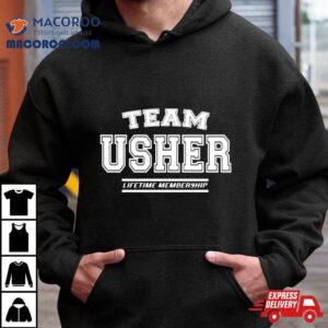 Team Usher Proud Family Surname Last Name Tshirt