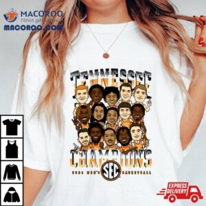 Tennessee Basketball Sec Champions Team Nil Tshirt