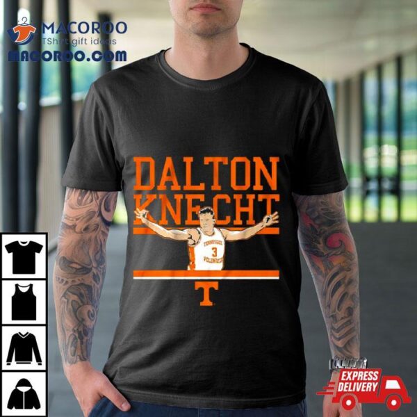 Tennessee Basketball Dalton Knecht Signature Pose Shirt