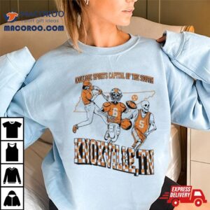 Tennessee College Sports Capital Of The South Knoxville Tn Tshirt