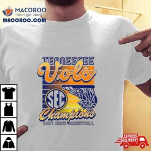 Tennessee Vols Champions 2024 Men’s Basketball Throwback Shirt