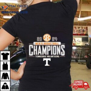 Tennessee Volunteers Sec Men S Basketball Regular Season Champions Locker Room Tshirt