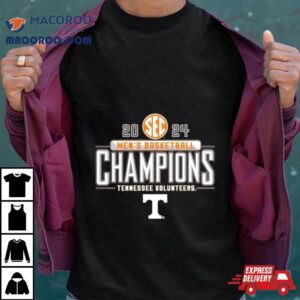 Tennessee Volunteers Sec Men S Basketball Regular Season Champions Locker Room Tshirt