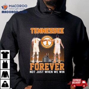 Tennessee Volunteers Jonas Aidoo And Dalton Knecht Forever Not Just When We Win Signatures Tshirt