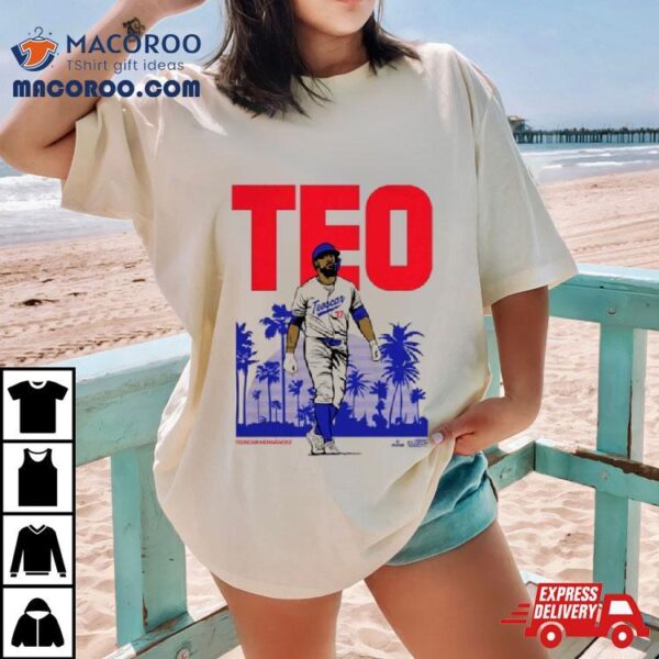 Teo Lad Teoscar Hernández 37 Los Angeles Dodgers Shirt