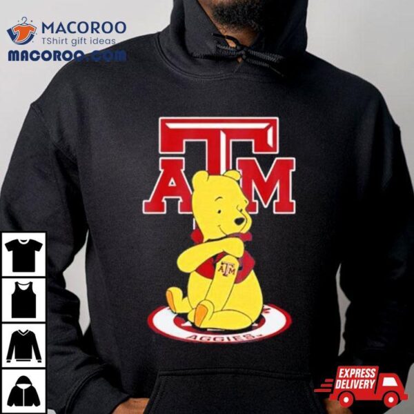 Texas A&m Aggies Football Winnie The Pooh T Shirt