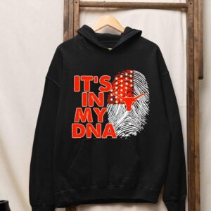 Texas Longhorns It Rsquo S In My Dna Fingerprin Hoodie