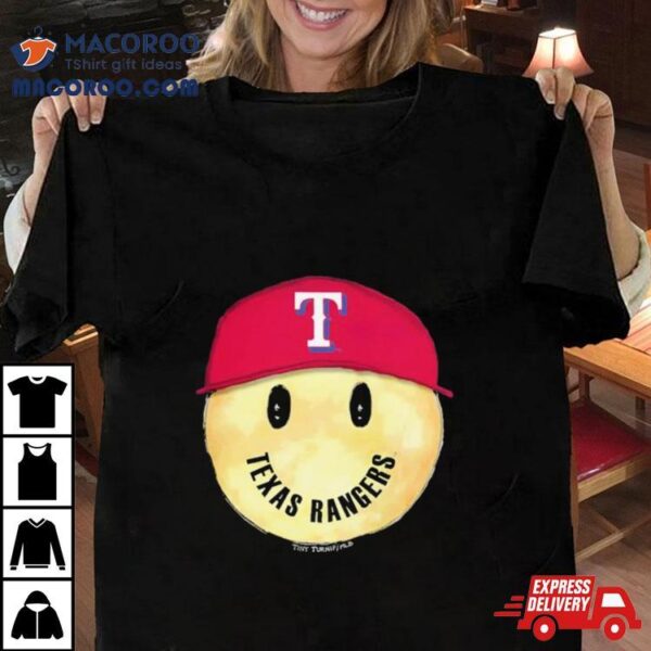 Texas Rangers Smiley Tee Shirt