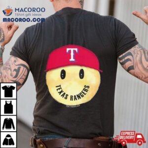 Texas Rangers Smiley Tee Tshirt