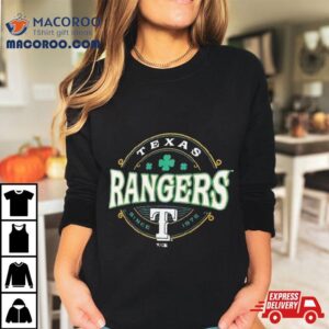 Texas Rangers St Patrick S Day Lucky Tshirt