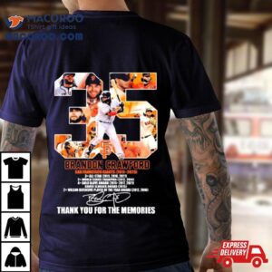 Thank You Legend Brandon Crawford Sf Giants Tshirt