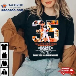 Thank You Legend Brandon Crawford Sf Giants Tshirt