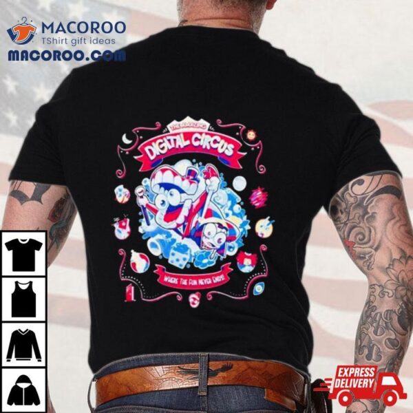 The Amazing Digital Circus Retro Carnival Shirt