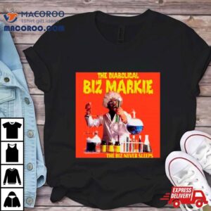 The Diabolical Biz Markie The Biz Never Sleeps Tshirt