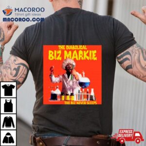 The Diabolical Biz Markie The Biz Never Sleeps Tshirt