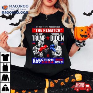 The Don Trump Vs Crooked Joe Biden Election Day Tshirt