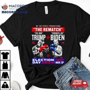 The Don Trump Vs Crooked Joe Biden Election Day Tshirt