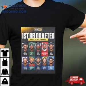 The First Rb Taken In The Nfl Draft Over The Last Years Tshirt