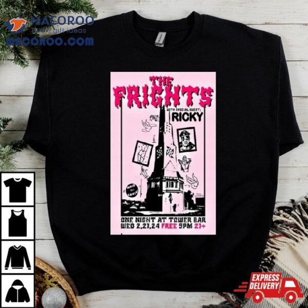 The Frights One Night At Tower Bar San Diego, Ca Feb 21, 2024 T Shirt