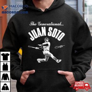 The Generational Juan Soto New York Yankees Mlb Signature Tshirt