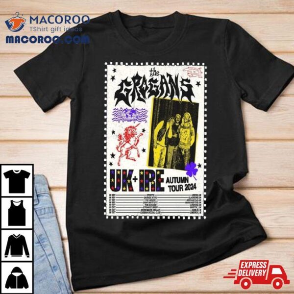 The Grogans Uk+ire Autumn Tour 2024 T Shirt