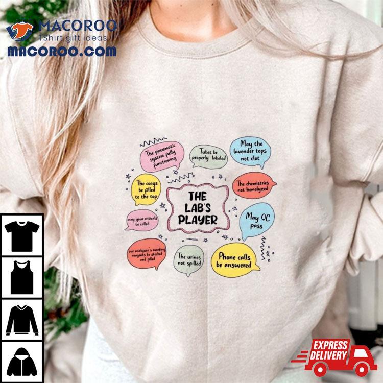 The Lab’s Player Scientist Science Shirt The Lab’s Player Scientist Science Shirt