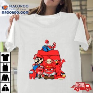 The Mario And Friends Red House Shirt