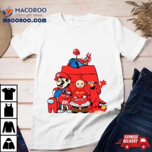 The Mario And Friends Red House Shirt