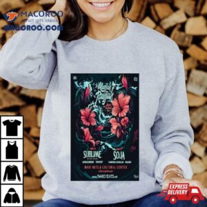 The Mayjah Rayjah Music Festival May Aloha Stadium Poster Tshirt