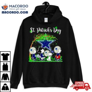 The Peanuts Abbey Road Dallas Cowboys St Patrick S Day Tshirt