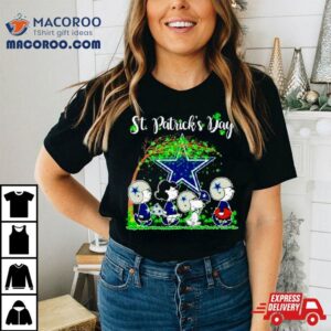 The Peanuts Abbey Road Dallas Cowboys St Patrick S Day Tshirt