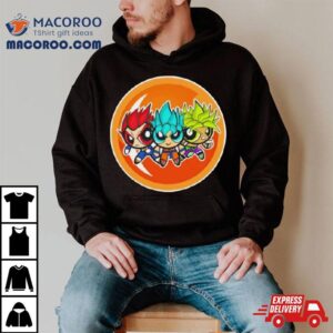The Powerpuff Girls X Dragon Ball The Superpuff Boys Tshirt