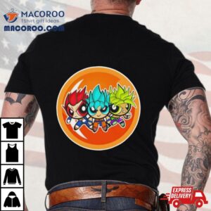 The Powerpuff Girls X Dragon Ball The Superpuff Boys Tshirt
