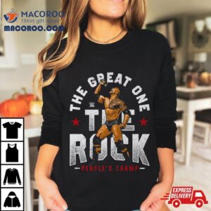 The Rock The Great One Vintage Tshirt