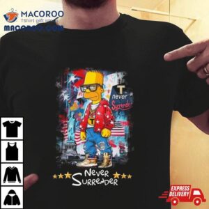 The Simpsons Family Never Surrender Shirt