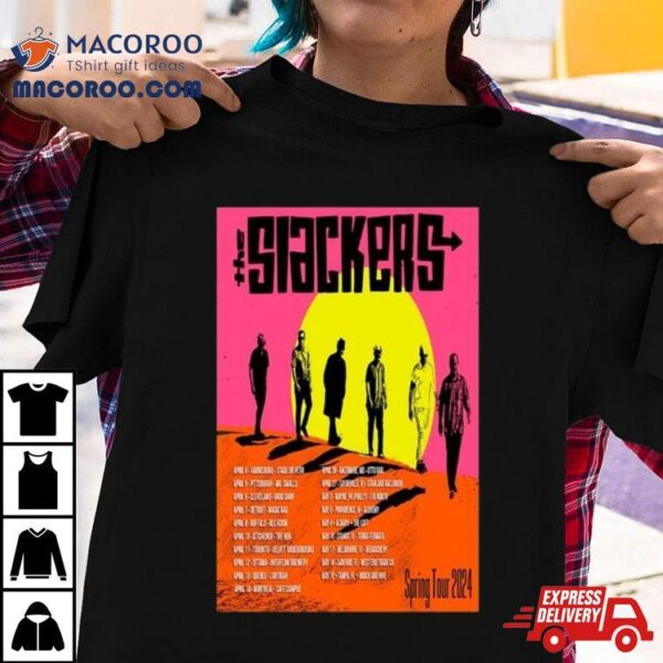 The Slackers Spring 2024 Tour T Shirt